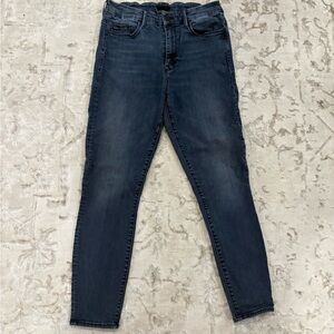 MOTHER High Waisted Kicker Crop Jeans - My Wildest Ride
